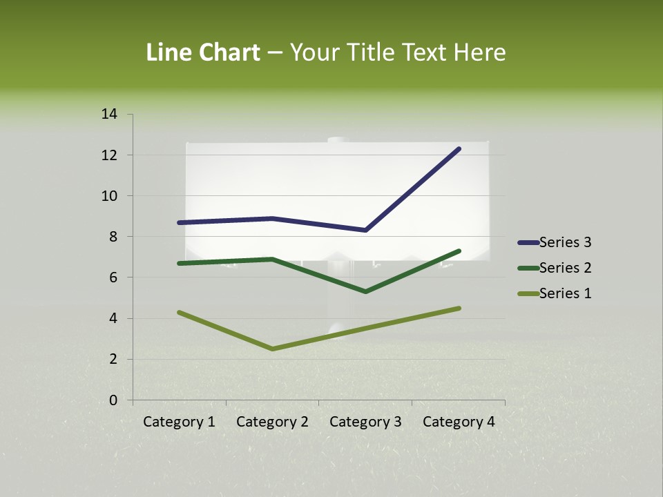 Night Grass PowerPoint Template