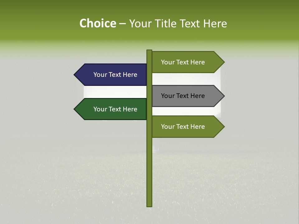 Night Grass PowerPoint Template