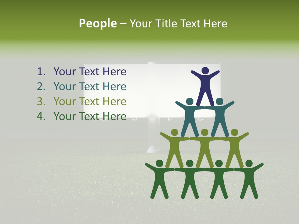 Night Grass PowerPoint Template