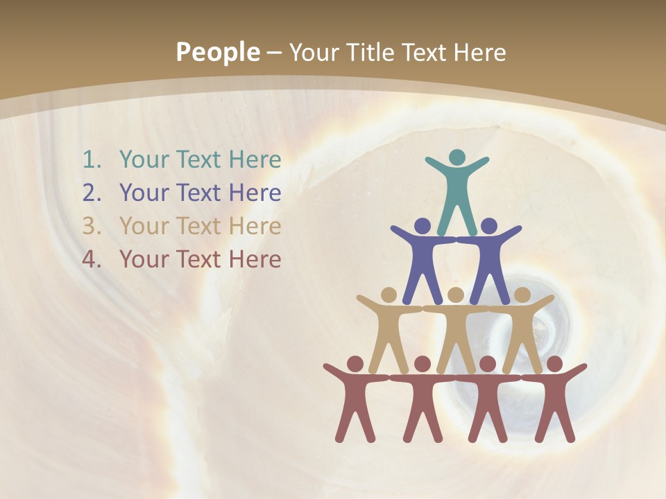 Li Ten Office Human PowerPoint Template