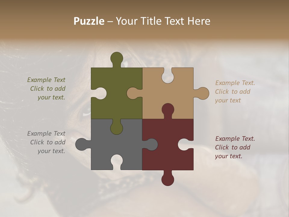 Children Sad PowerPoint Template