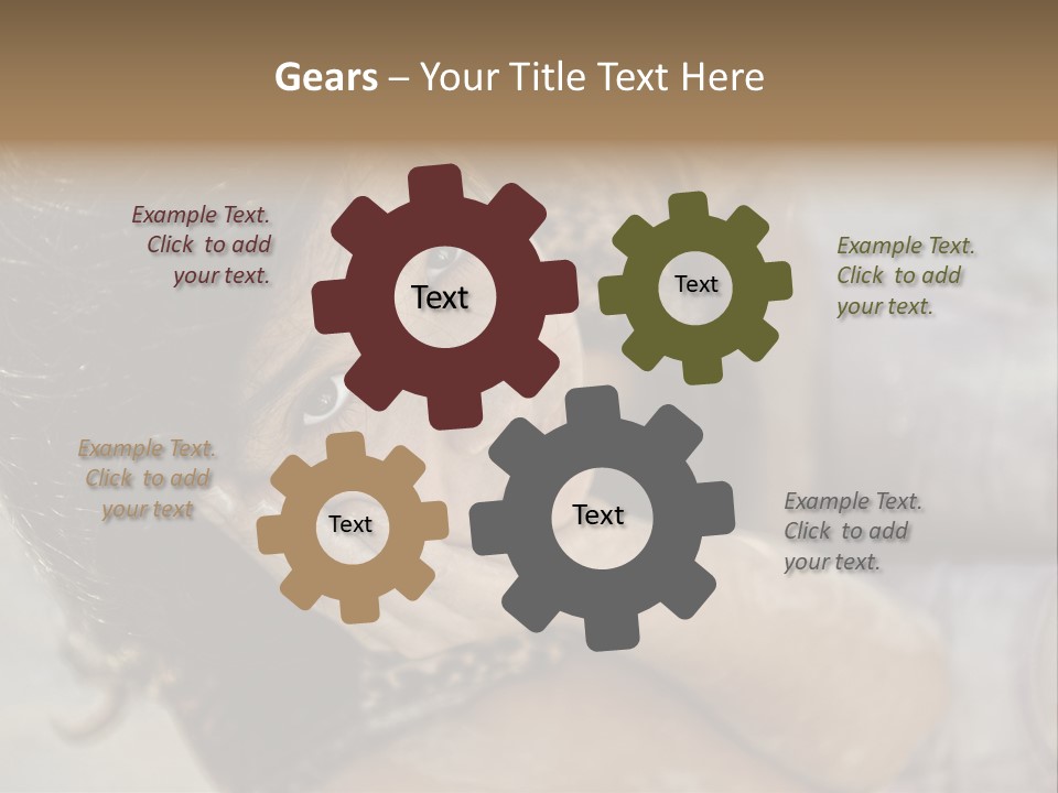 Children Sad PowerPoint Template