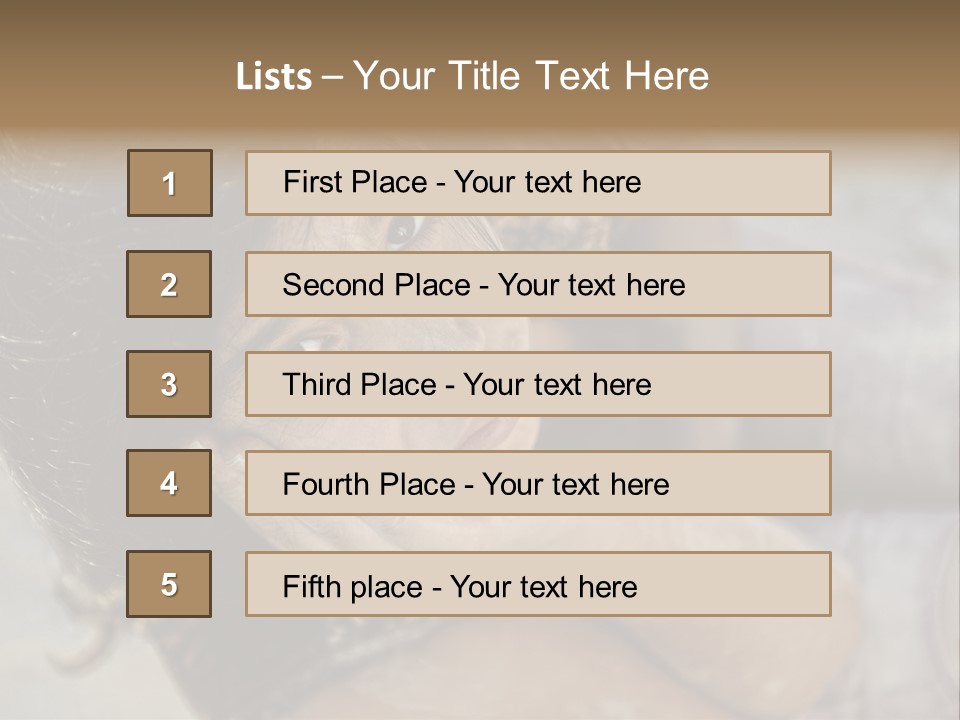 Children Sad PowerPoint Template