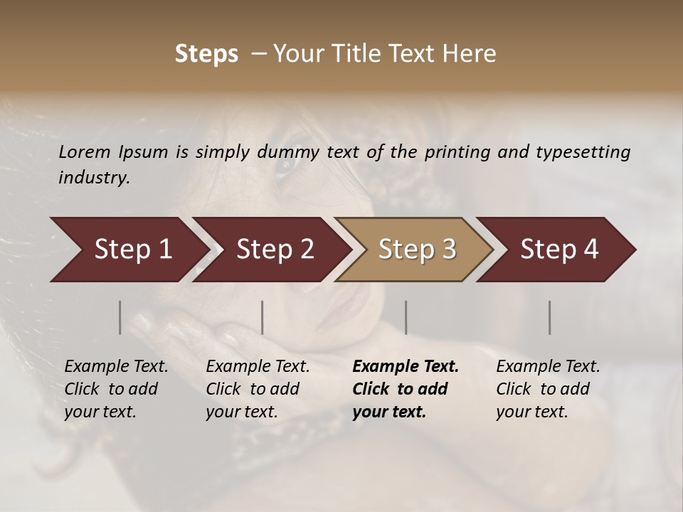 Children Sad PowerPoint Template