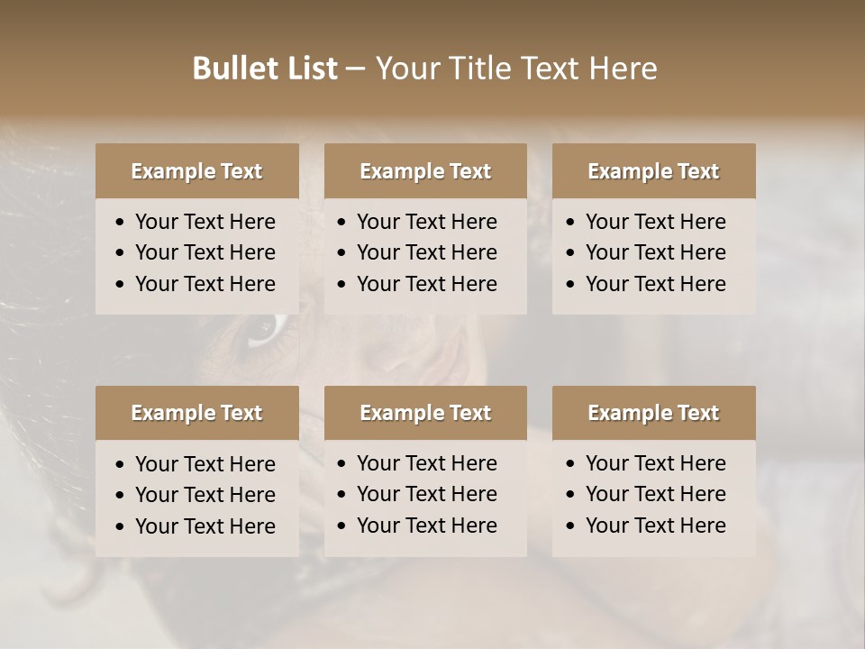 Children Sad PowerPoint Template