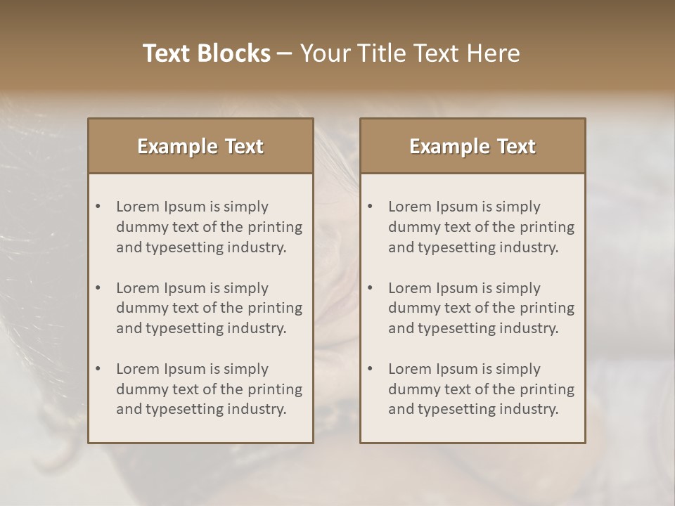 Children Sad PowerPoint Template