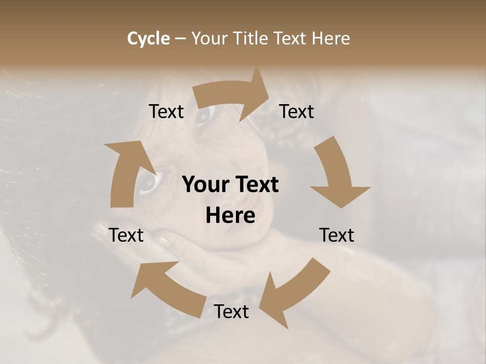 Children Sad PowerPoint Template