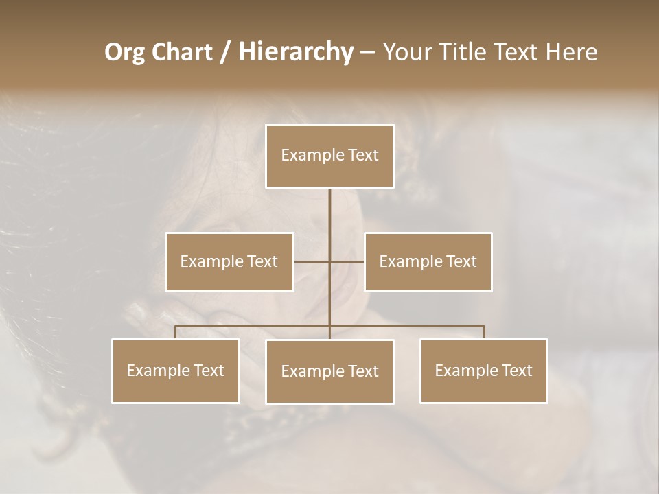 Children Sad PowerPoint Template