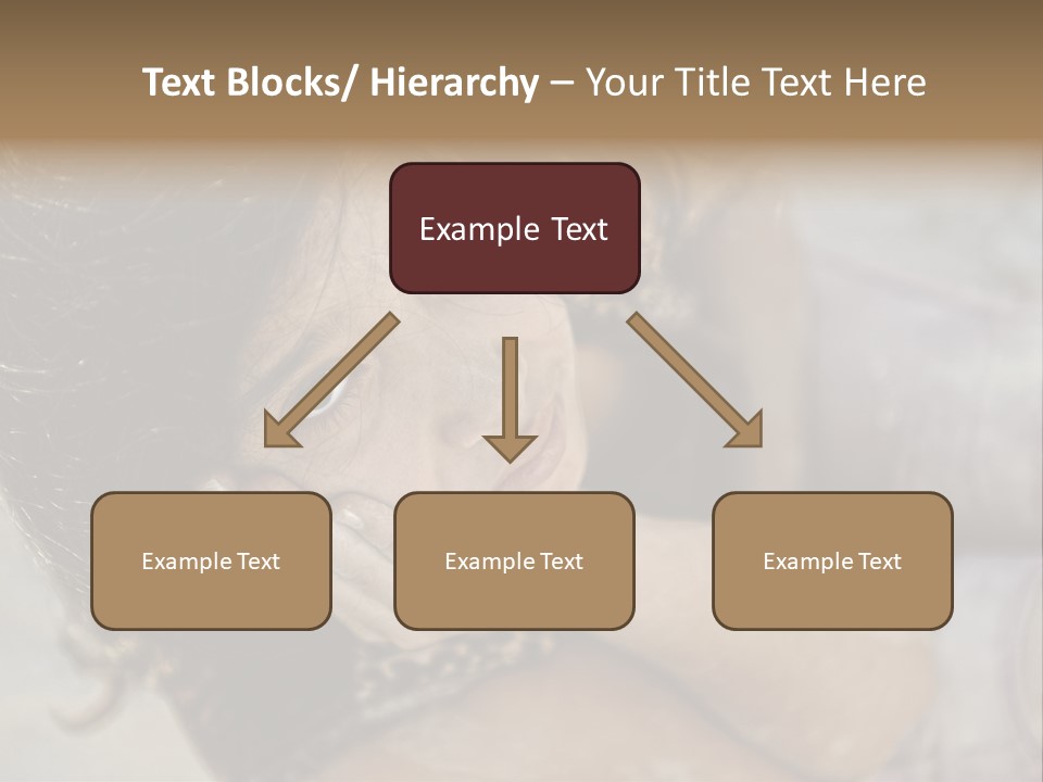 Children Sad PowerPoint Template