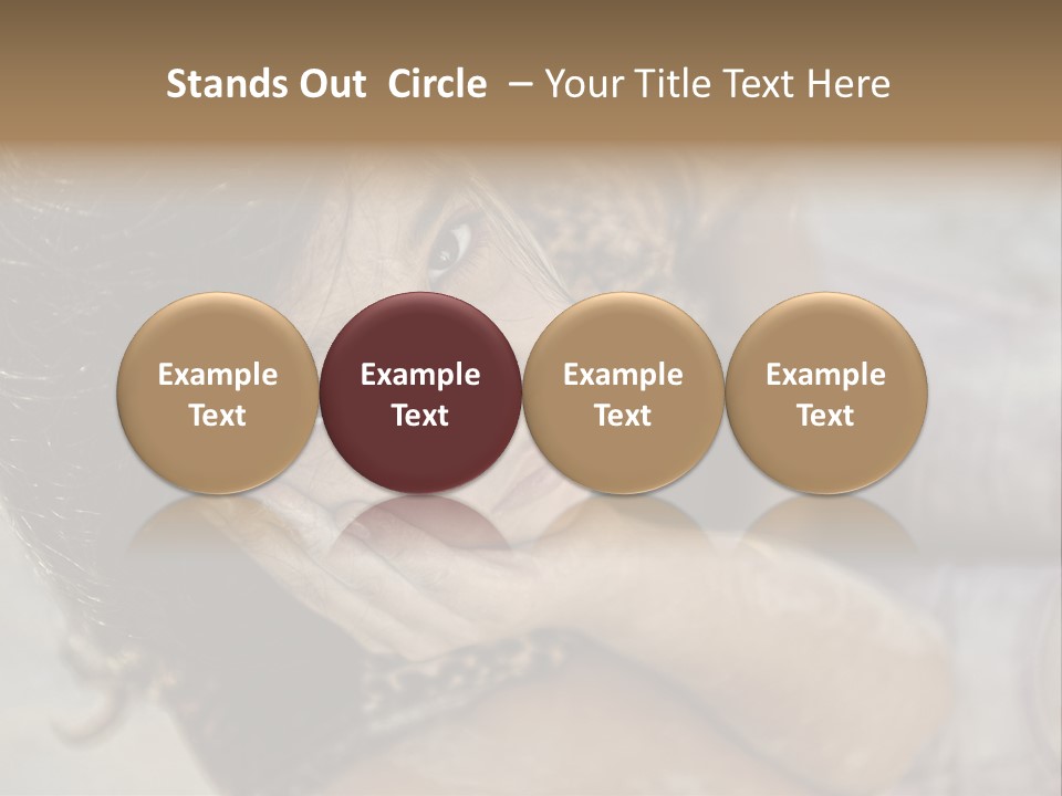 Children Sad PowerPoint Template