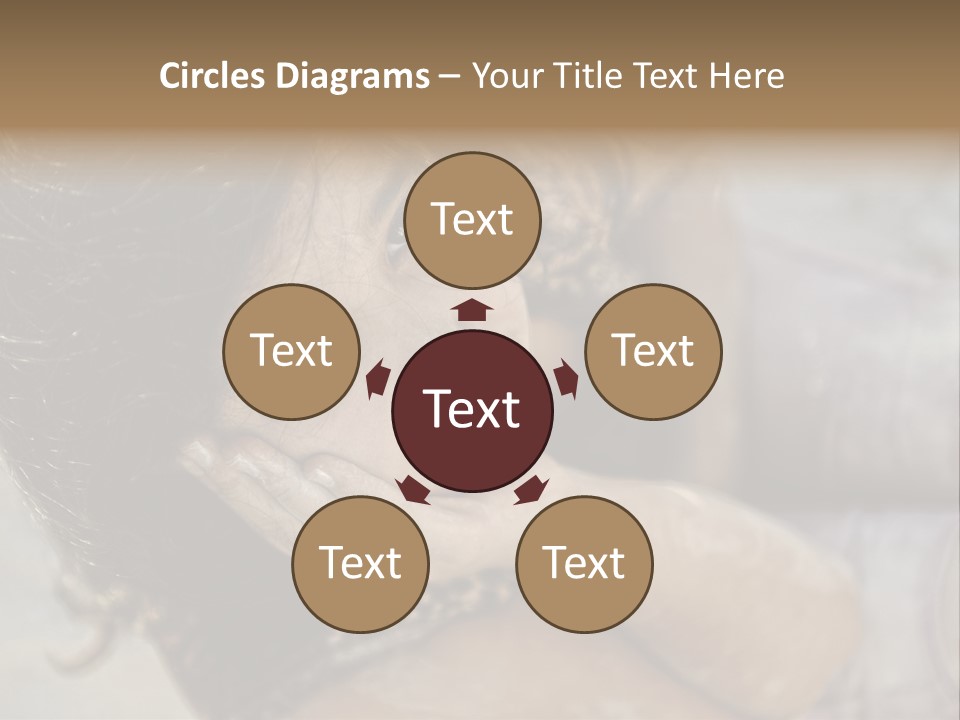 Children Sad PowerPoint Template