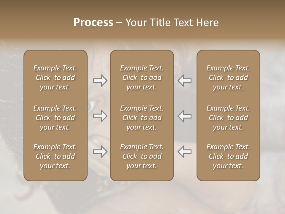 Children Sad PowerPoint Template