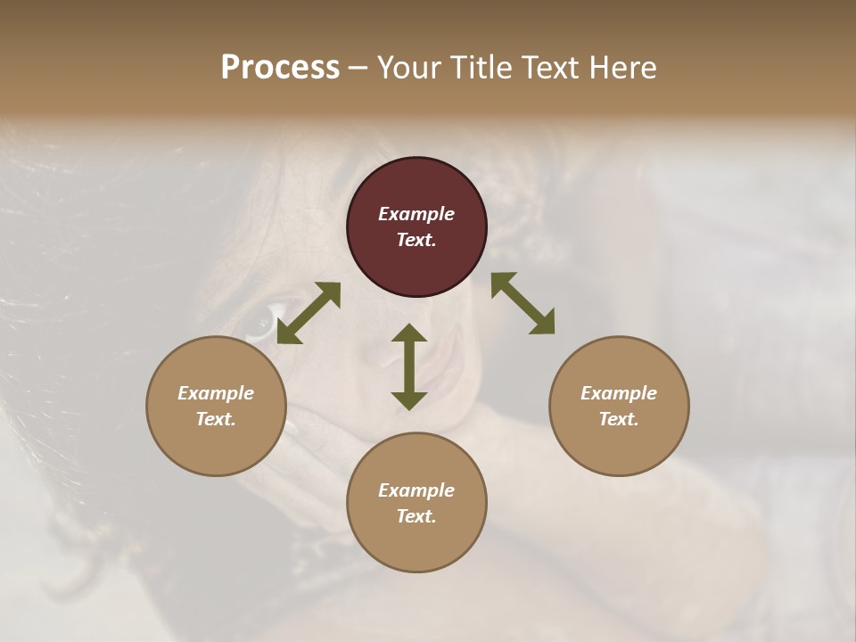 Children Sad PowerPoint Template