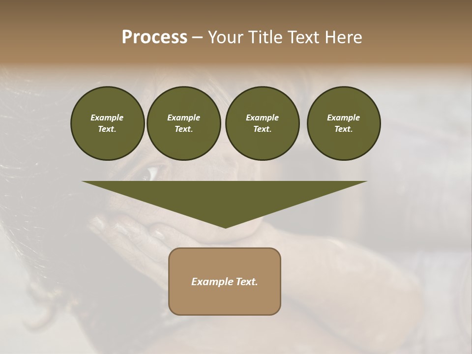 Children Sad PowerPoint Template