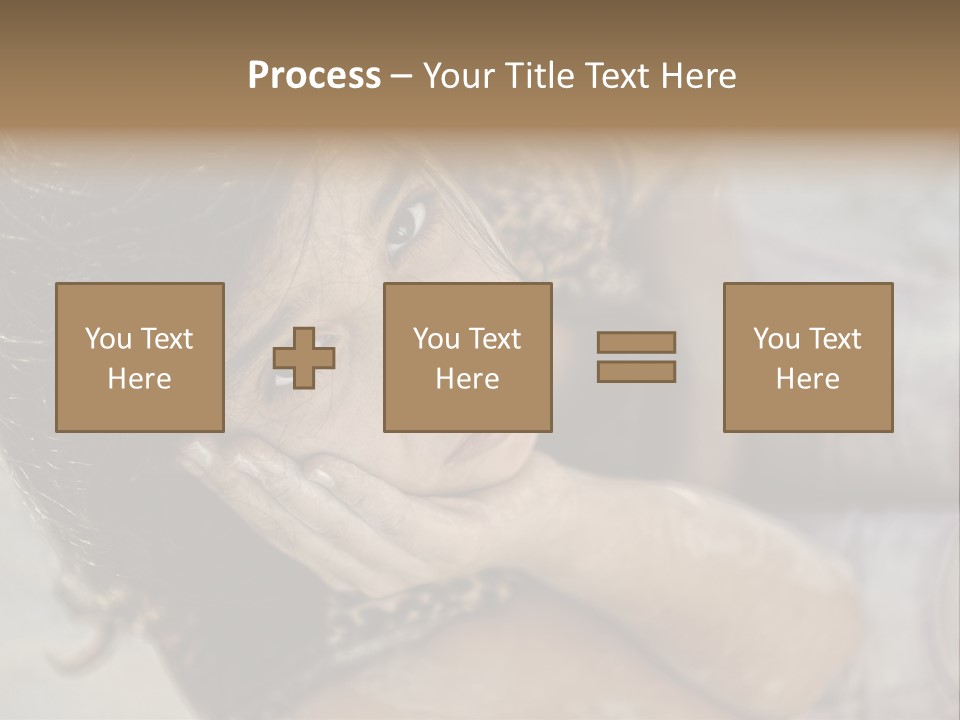 Children Sad PowerPoint Template