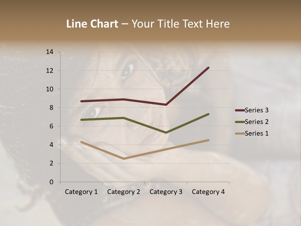 Children Sad PowerPoint Template