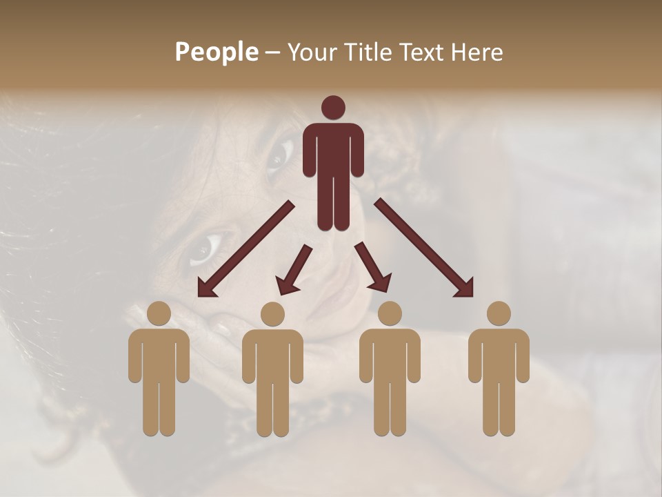 Children Sad PowerPoint Template