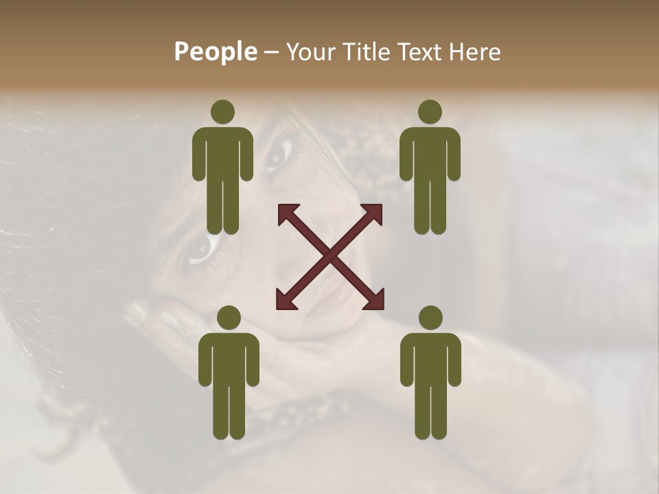 Children Sad PowerPoint Template