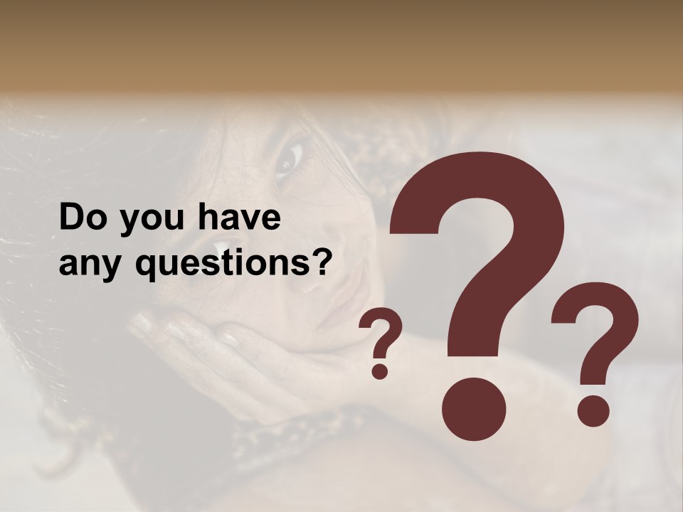 Children Sad PowerPoint Template