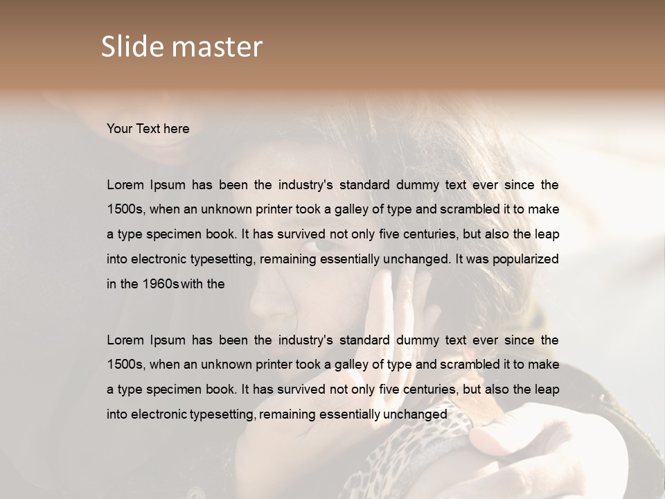 Syrian Women PowerPoint Template