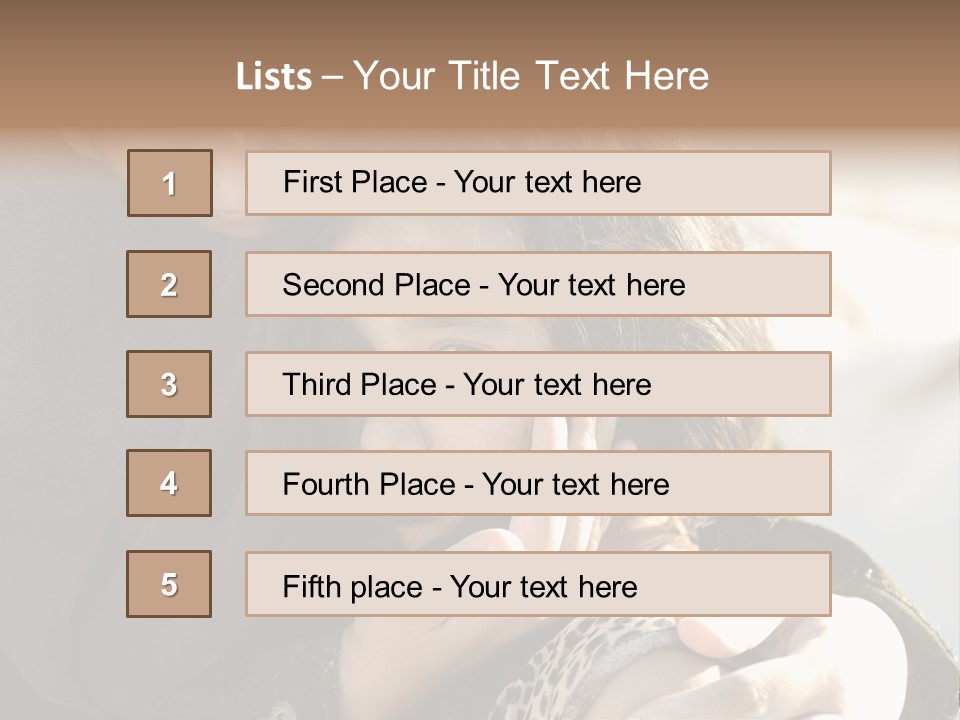 Syrian Women PowerPoint Template