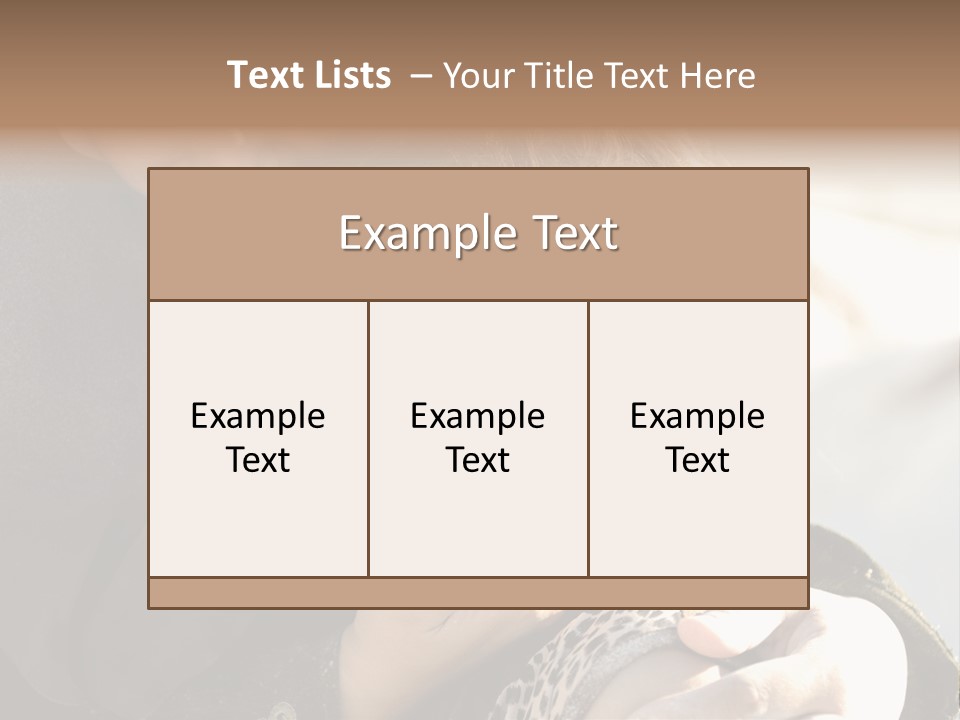 Syrian Women PowerPoint Template