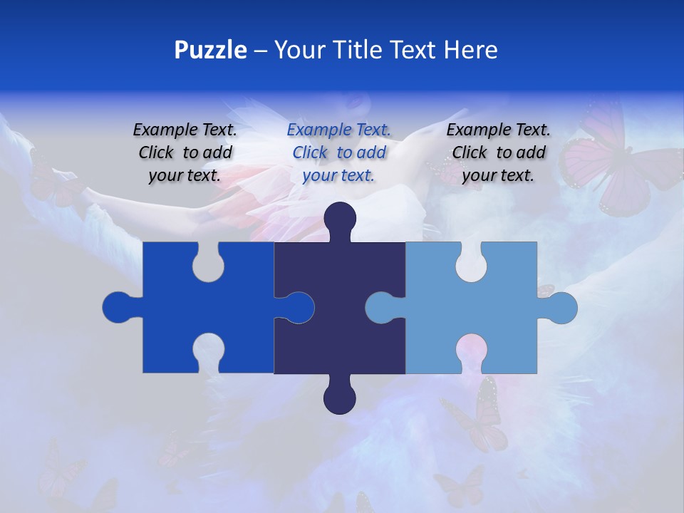 Night Woman Beautiful PowerPoint Template