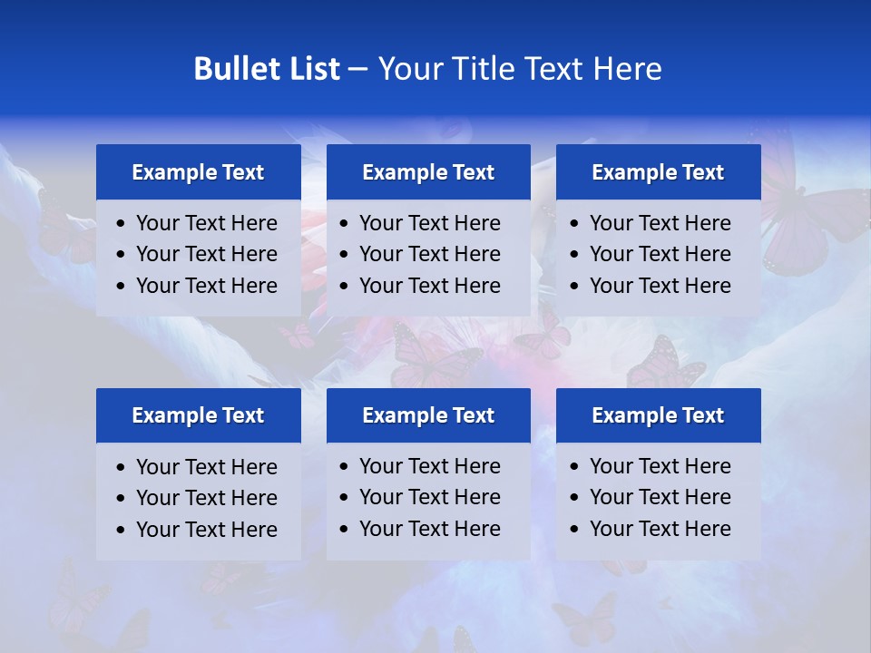 Night Woman Beautiful PowerPoint Template