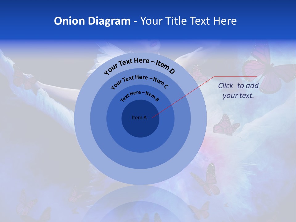 Night Woman Beautiful PowerPoint Template