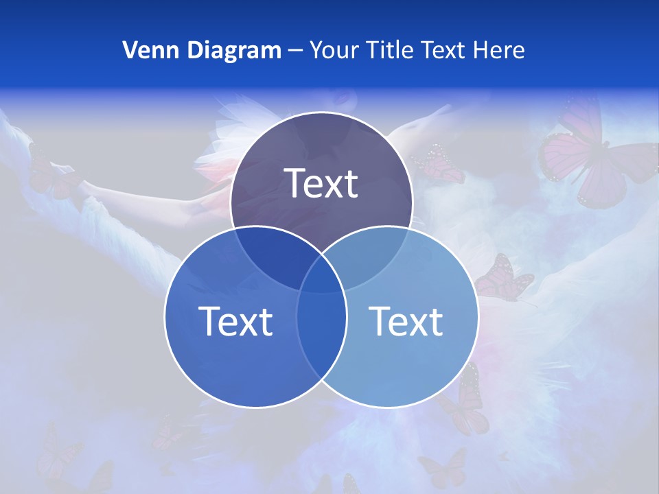 Night Woman Beautiful PowerPoint Template