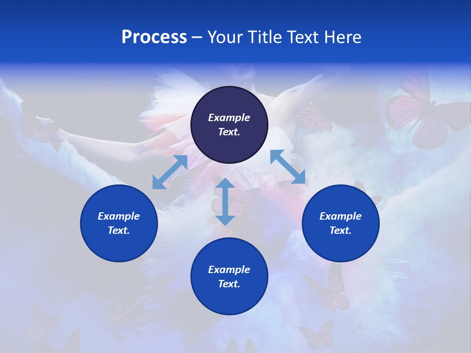 Night Woman Beautiful PowerPoint Template