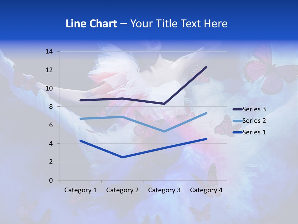 Night Woman Beautiful PowerPoint Template