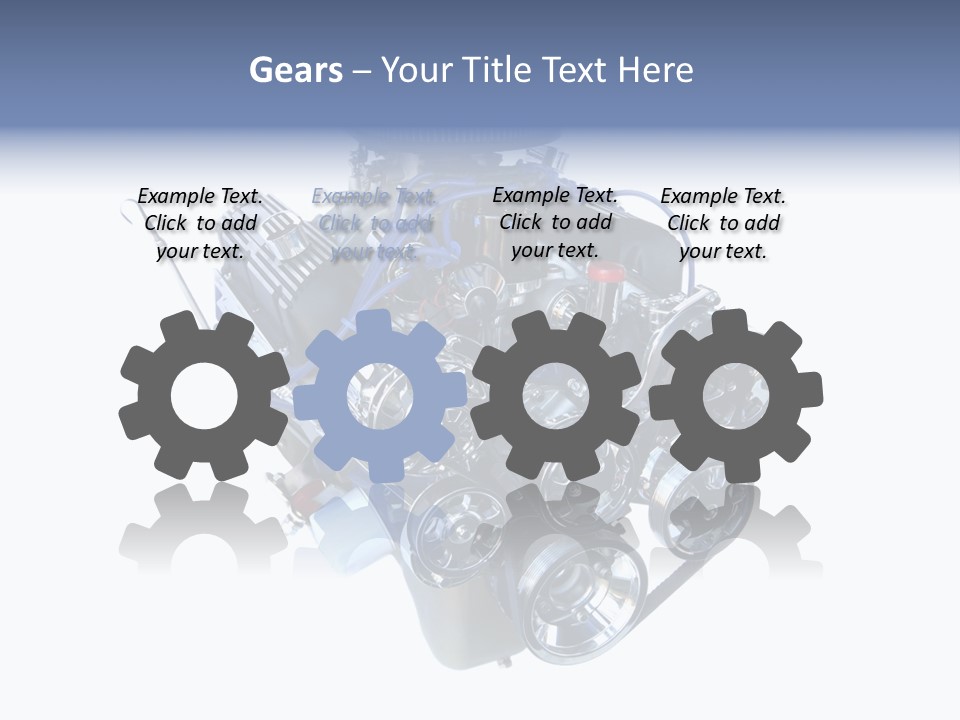 Chrome V8 Engine PowerPoint Template