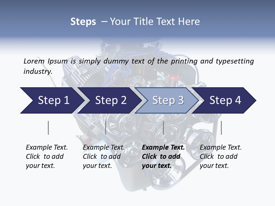 Chrome V8 Engine PowerPoint Template