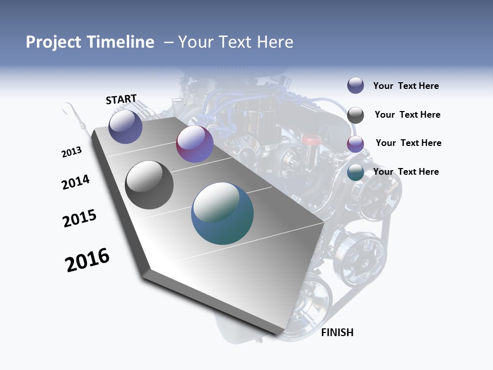 Chrome V8 Engine PowerPoint Template