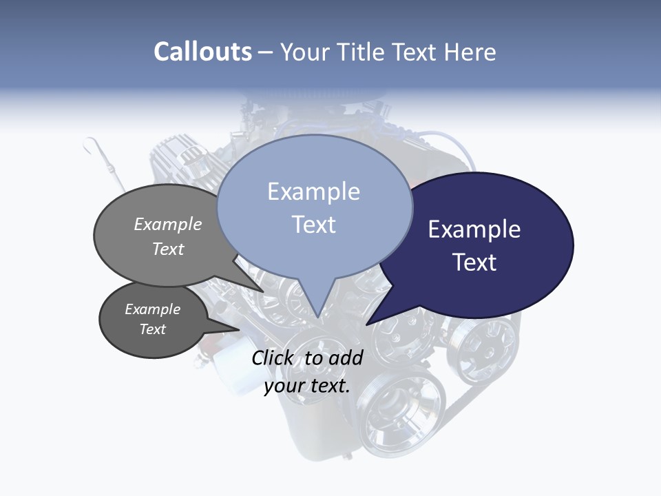 Chrome V8 Engine PowerPoint Template