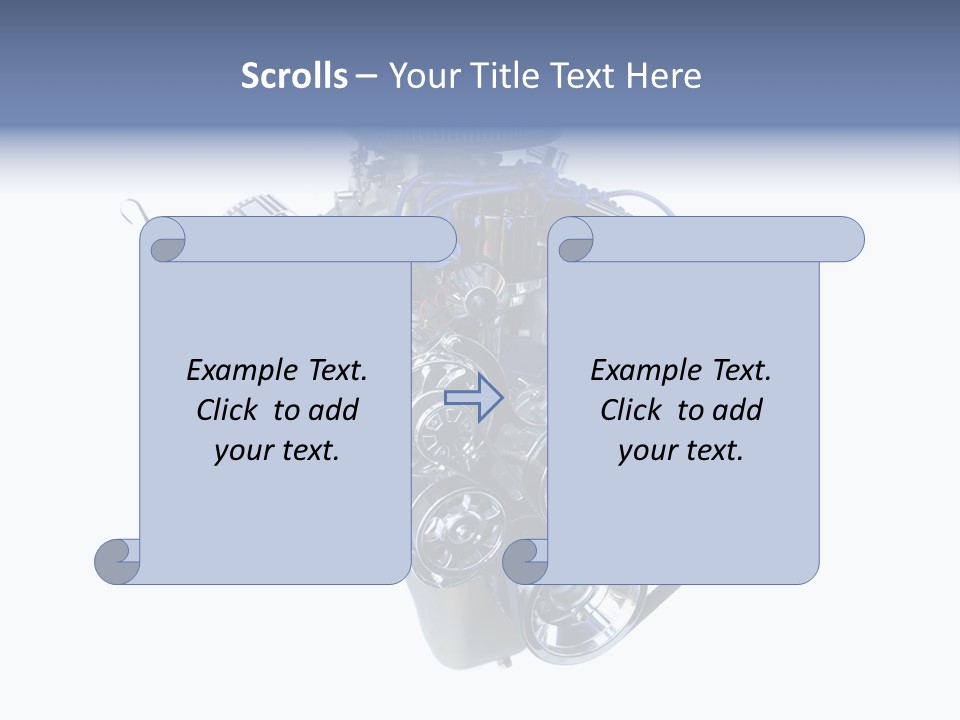 Chrome V8 Engine PowerPoint Template