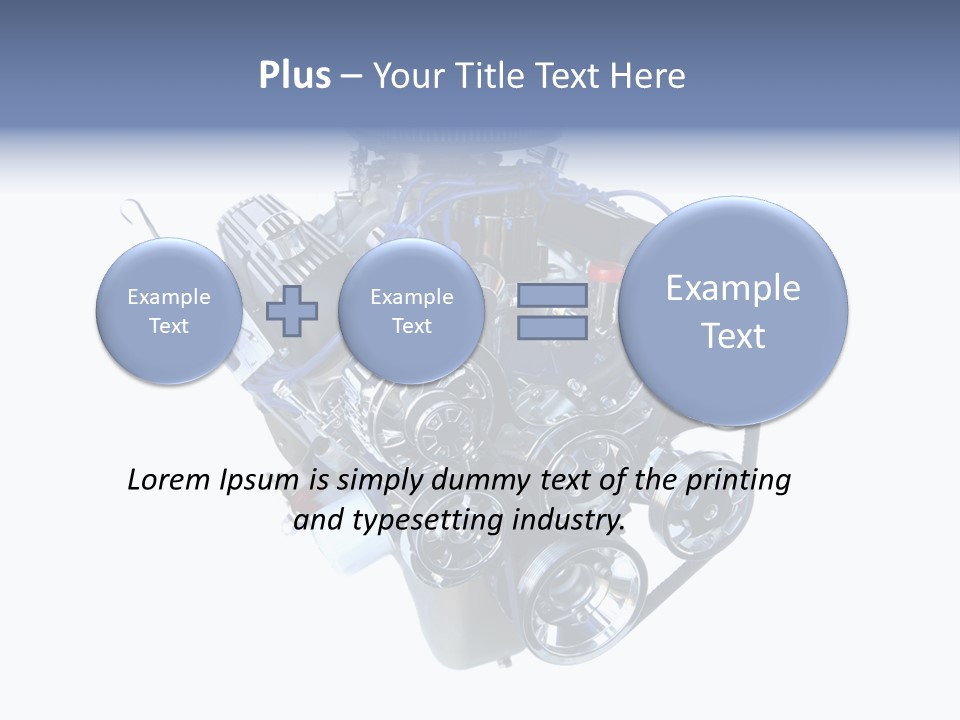 Chrome V8 Engine PowerPoint Template