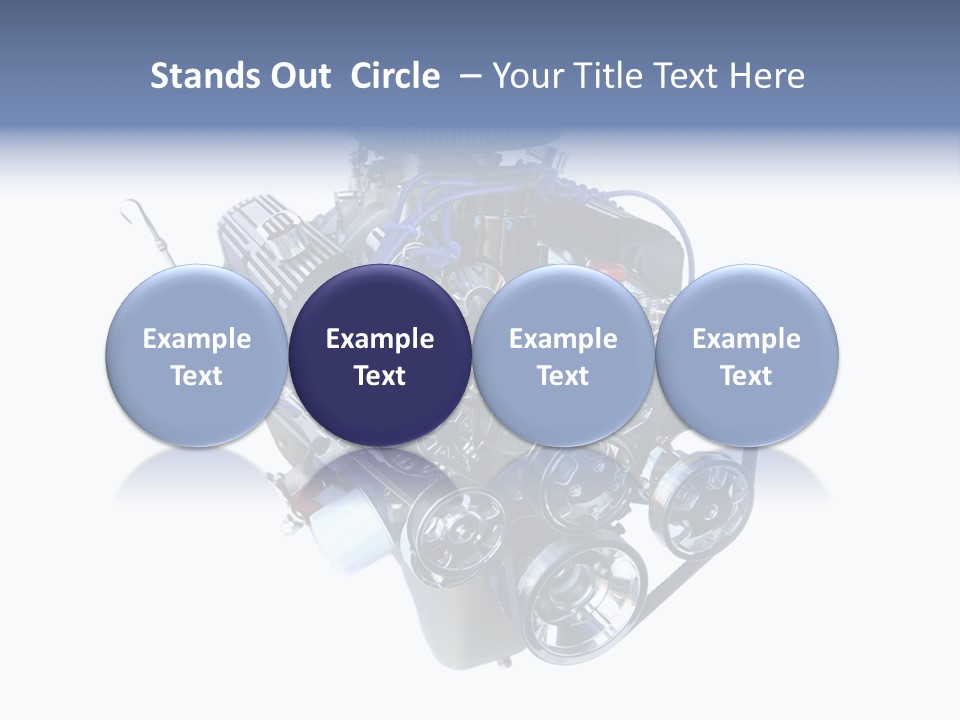 Chrome V8 Engine PowerPoint Template