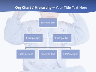 Child Reading A Book PowerPoint Template