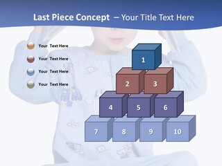 Child Reading A Book PowerPoint Template