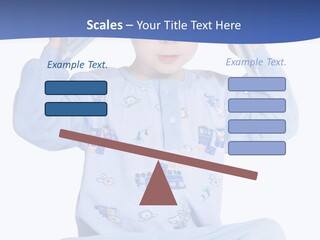 Child Reading A Book PowerPoint Template