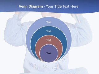 Child Reading A Book PowerPoint Template
