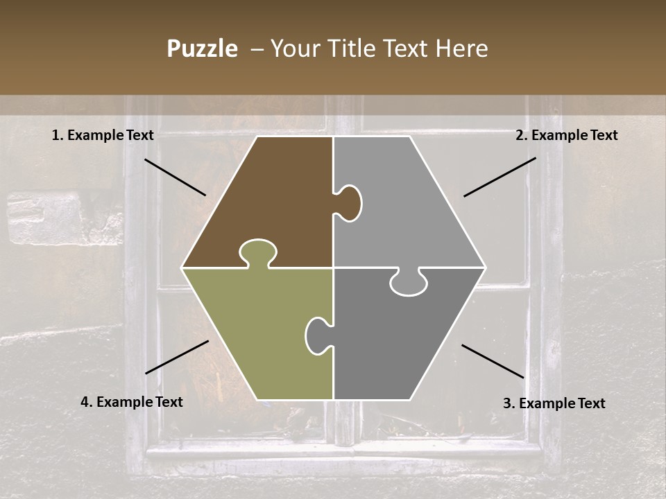 Corner Closed Traditional PowerPoint Template