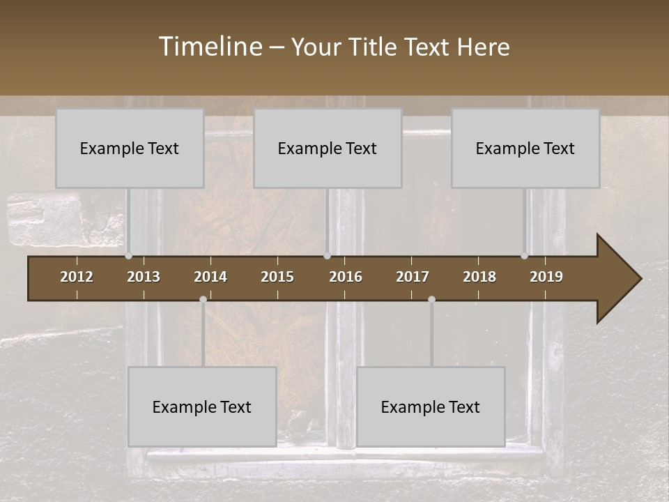 Corner Closed Traditional PowerPoint Template