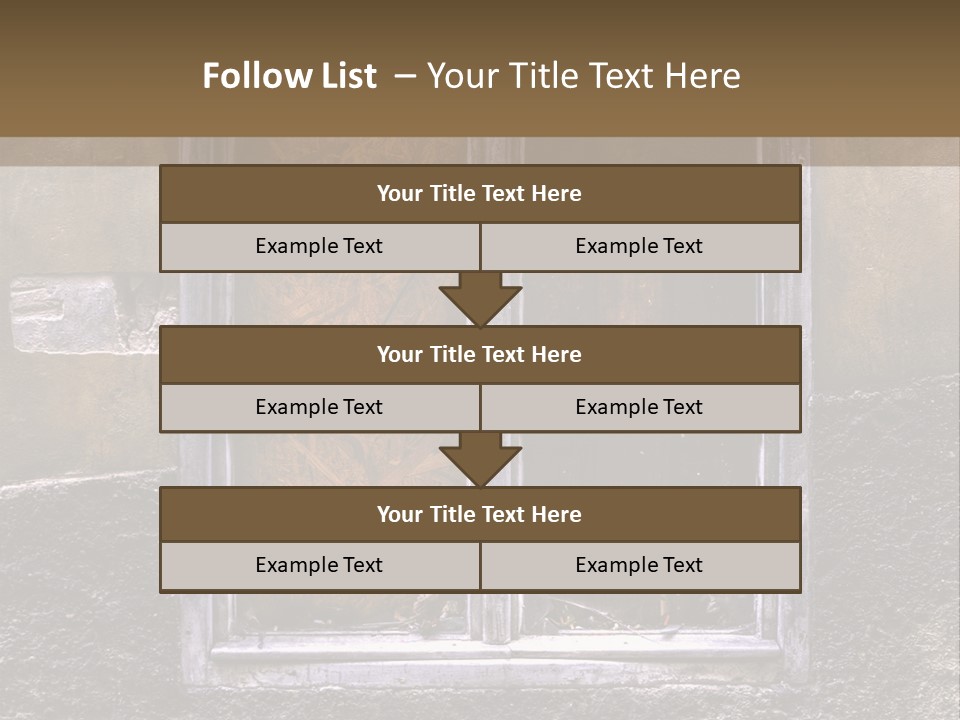 Corner Closed Traditional PowerPoint Template