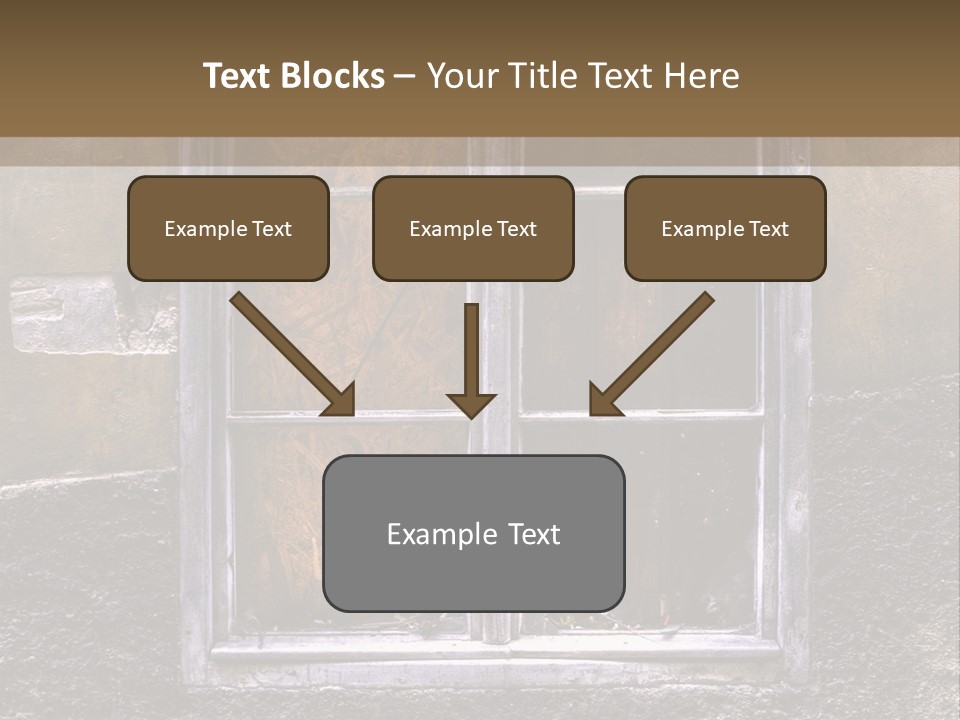 Corner Closed Traditional PowerPoint Template
