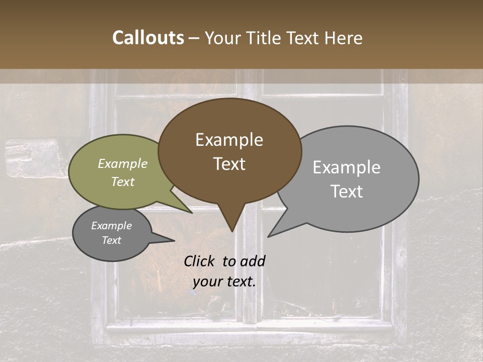 Corner Closed Traditional PowerPoint Template