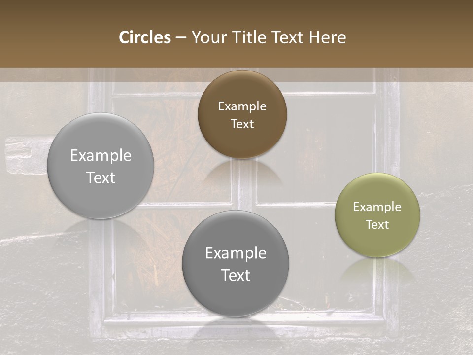 Corner Closed Traditional PowerPoint Template