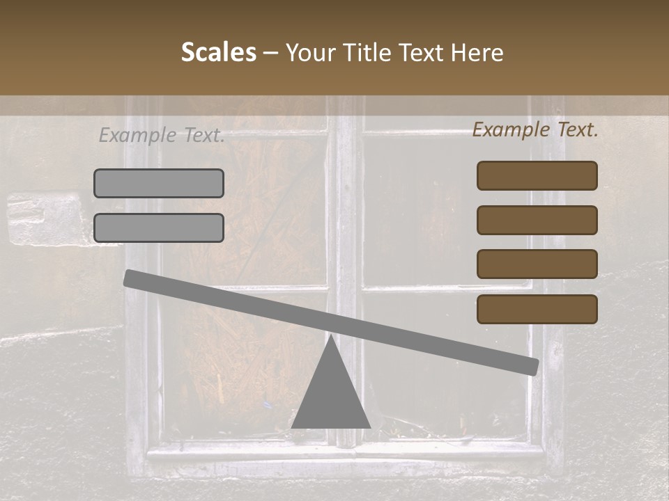 Corner Closed Traditional PowerPoint Template